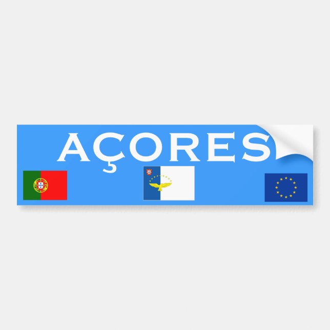 Azores Islands* bildekal (Framsidan)