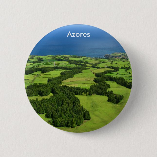 Azores landskap knapp (Framsida)