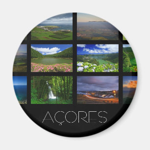 Azores landskap magnet