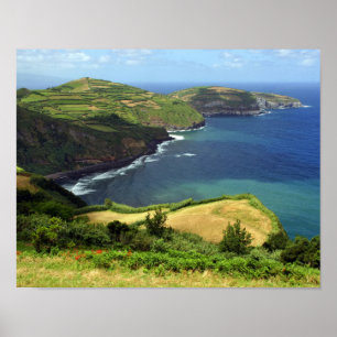 Azores öar, Portugal Poster