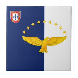 Azores öflagga kakelplatta