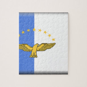Azores (Portugal) flagga Pussel