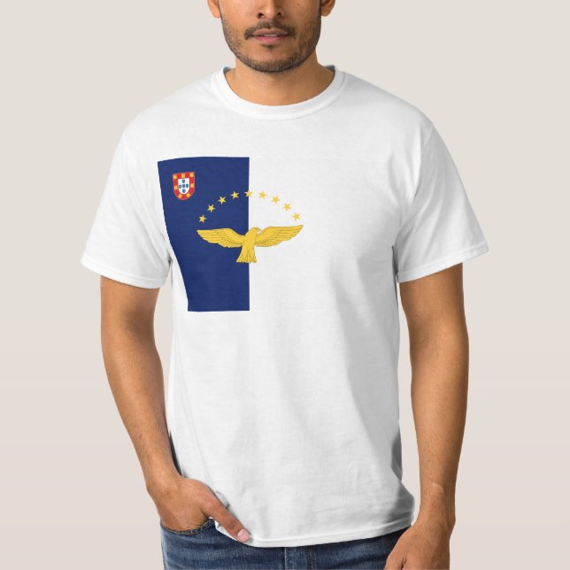 Azores Portugal Tee Shirt (Framsida)