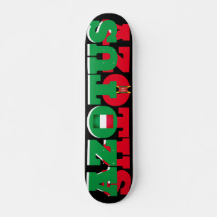 AZOTUS ITALIAN 7 3/4-tums Skateboard Deck