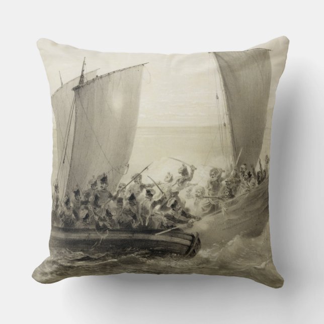 Azov Cossacks som stiger ombord en Kudde (Framsida)