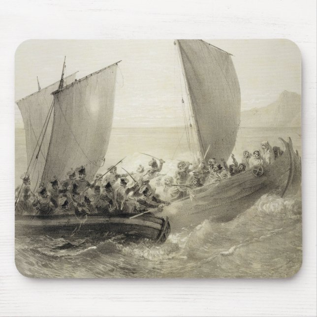 Azov Cossacks som stiger ombord en Musmatta (Framsidan)