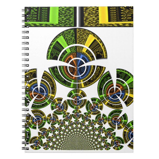 Aztec Anteckningsbok Med Spiral (Framsidan)