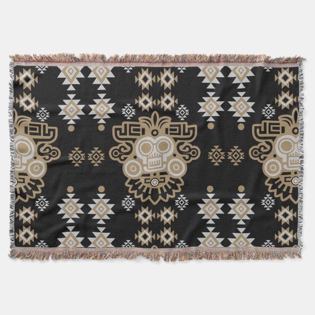 Aztec Arizona tryck Filt (Framsidan)