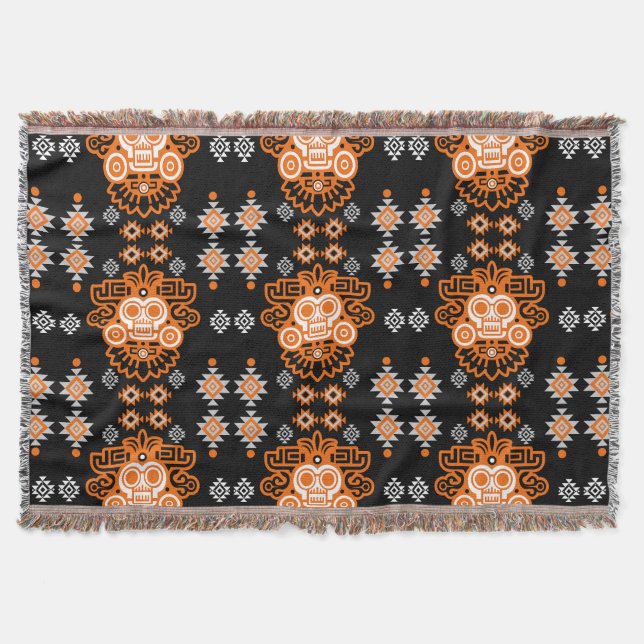 Aztec Arizona tryck Filt (Framsidan)