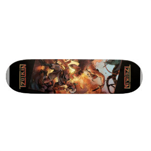 Aztec Attack Skate2 Mini Skateboard Bräda 18,7 Cm