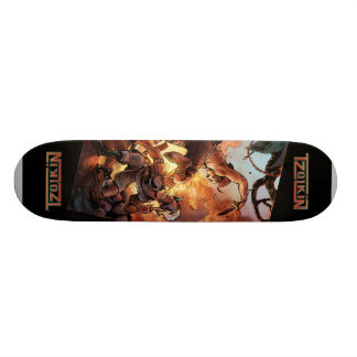 Aztec attack Skate2 Mini Skateboard Bräda 18,7 Cm