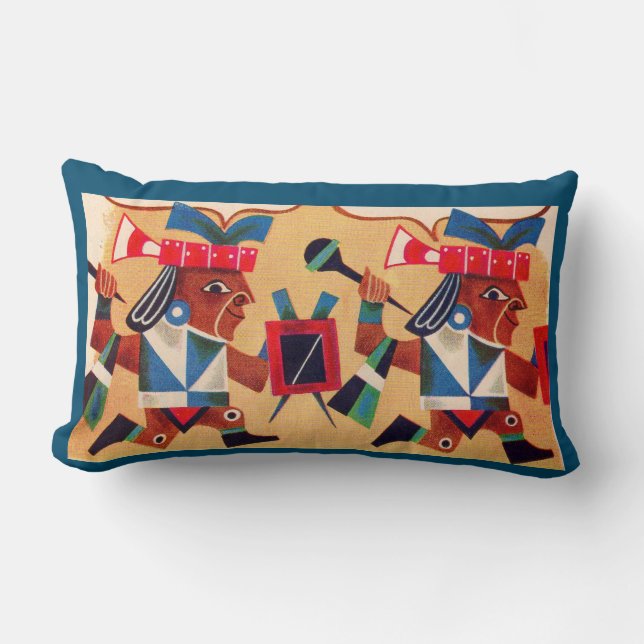 Aztec Aztecs Lumbarkudde (Framsida)
