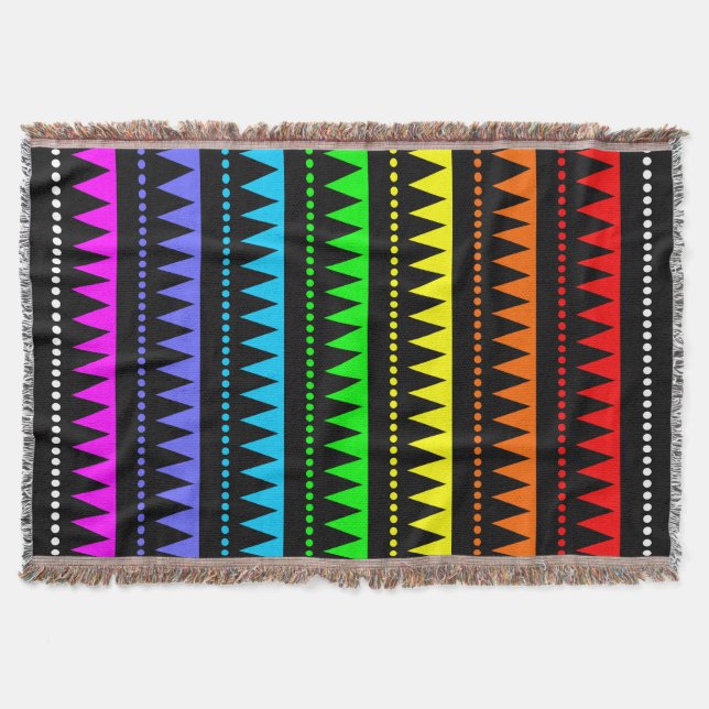 Aztec-bergen - Regnbåge 02 Mysfilt (Framsidan)