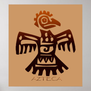 AZTEC ~ Bird Spirit Poster