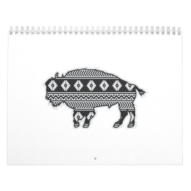 Aztec-bison Kalender (Omslag)