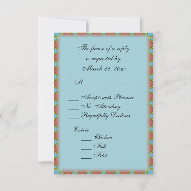 Aztec Blue med Entree Choice OSA (Framsida)