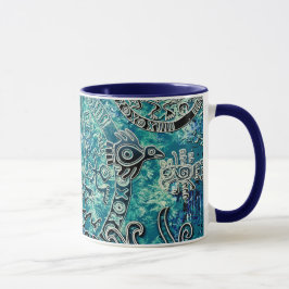 Aztec blues Combo Mugg