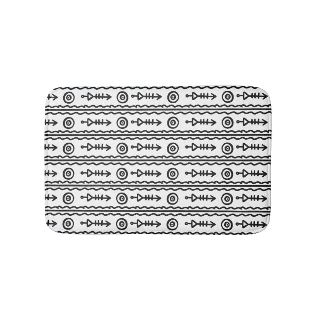 Aztec Boho Badrumsmatta (Framsidan)