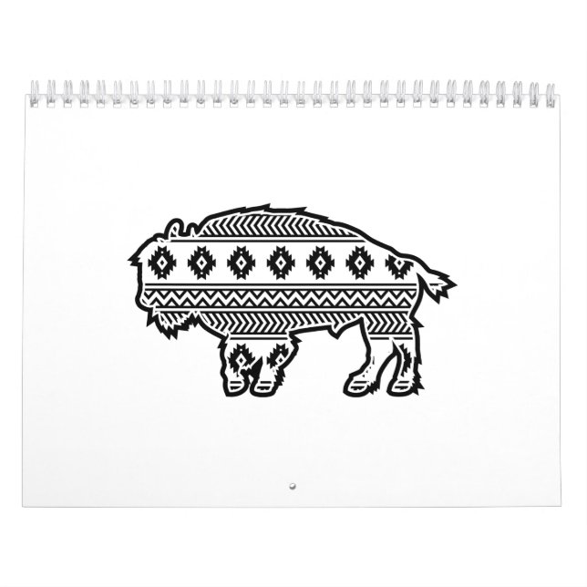 Aztec Buffalo Kalender (Omslag)