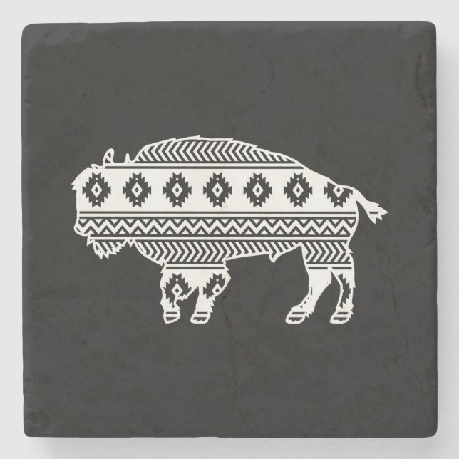 Aztec Buffalo Stenunderlägg (Framsidan)