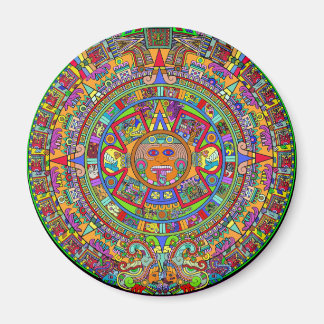 Aztec Calendar Magnet