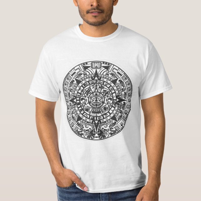 Aztec Calendar T-shirt (Framsida)