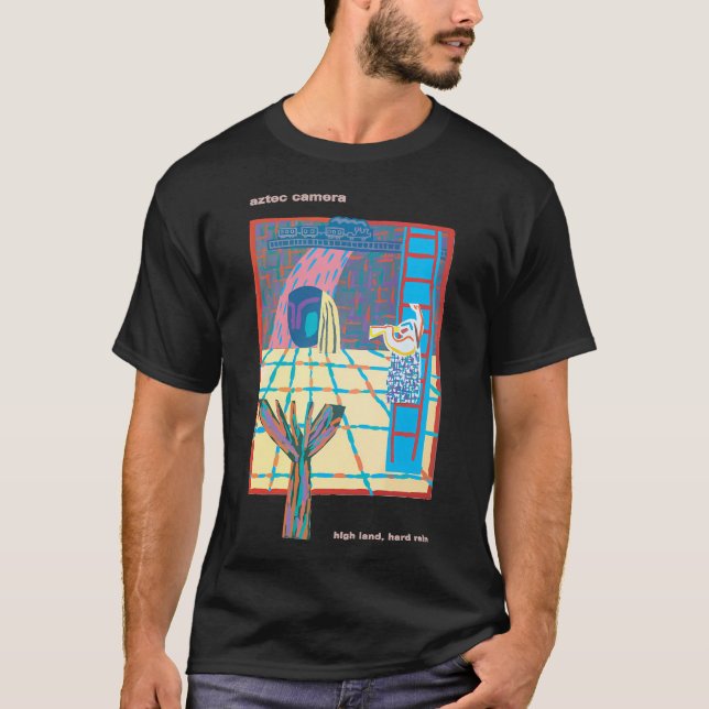 Aztec Camera High Land Hard Rain Essential T-shirt (Framsida)