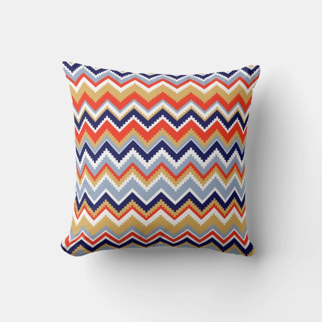 Aztec Chevron #11 @ VictoriaShaylee Kudde (Framsida)
