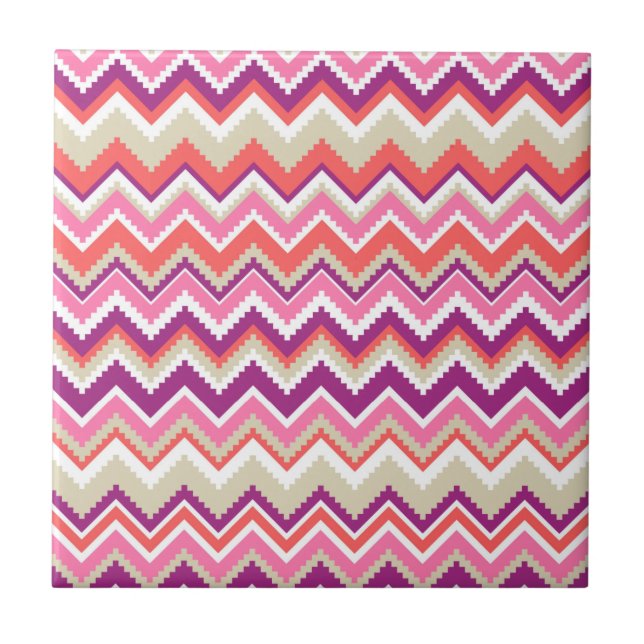Aztec Chevron #1 @ VictoriaShaylee Kakelplatta (Framsidan)