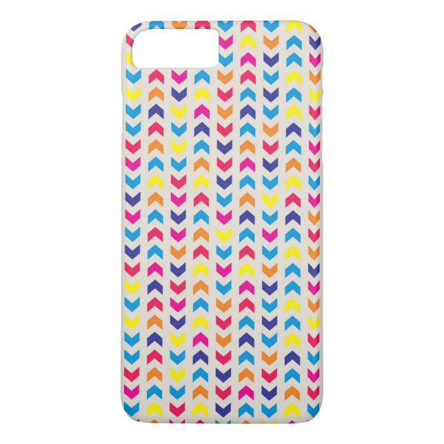 Aztec Chevron färgstark Case-Mate iPhone Skal (Baksida)