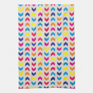 Aztec Chevron färgstark Kökshandduk