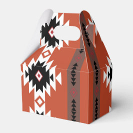 Aztec Colorful Geometric Mönster Presentaskar