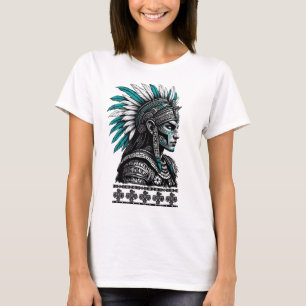 Aztec Culture Mayan Inhemska People T Shirt