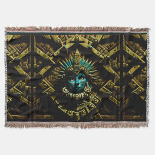 Aztec Design Mönster 2 Filt