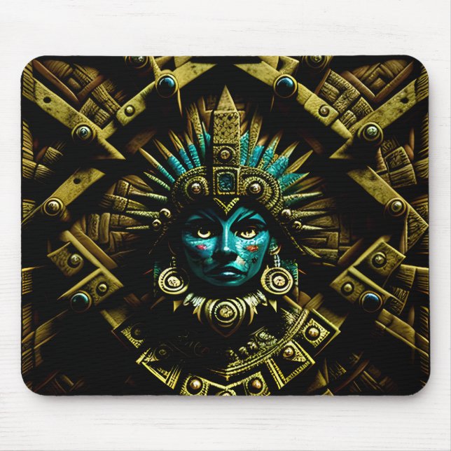Aztec Design Mönster 2 Musmatta (Framsidan)