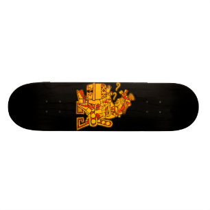 Aztec design old school skateboard bräda 21,6 cm