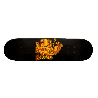Aztec design old school skateboard bräda 21,6 cm