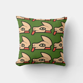 Aztec Design vid kudden Tochtli eller kanin Kudde
