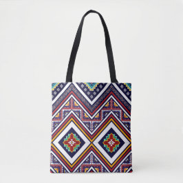 Aztec Diamond-handväska Tygkasse