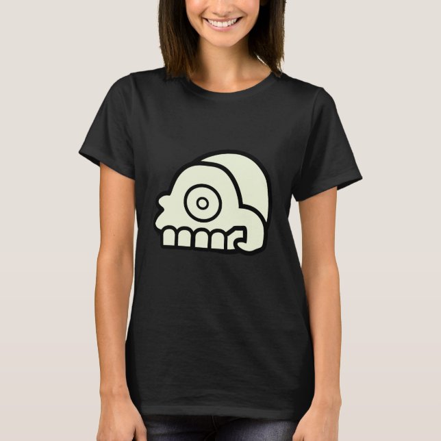 Aztec Döds skallskullerv T-shirt (Framsida)
