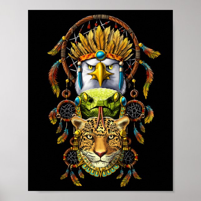 Aztec Dreamcatcher Poster (Framsidan)
