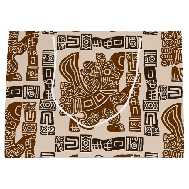 Aztec Eagle Warrior Tribal Ancient Art (Framsidan)