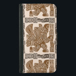 Aztec Eagle Warrior Tribal Ancient Art Plånboksfodral För Samsung Galaxy S5<br><div class="desc">Aztec Eagle Warrior,  eller Eagle Knight,  var en speciell klass av infanterisoldat i den aztec-armén,  en av de två ledande militära speciella styrkorna beordrar i det aztec-samhället. Eilarna var soldater i Sol. Original Vector illustration Copyright BluedarkArt.</div>