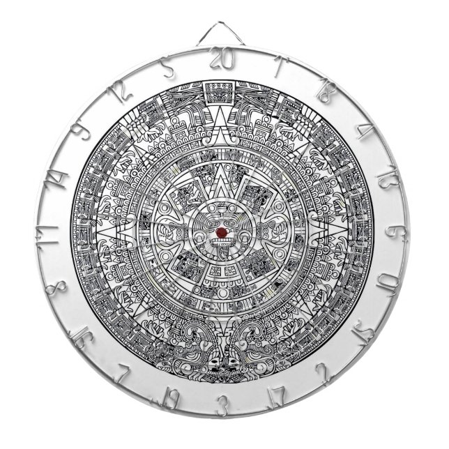 AZTEC ELLER MEXICA mexican Darttavla (Framsidan)