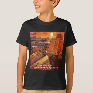 Aztec Empire &ordsaksgåvor Tees & Kort T Shirt