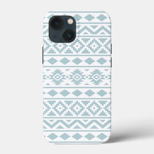 Aztec Essence Ptn III Anka Egg Blue på White (Baksida)