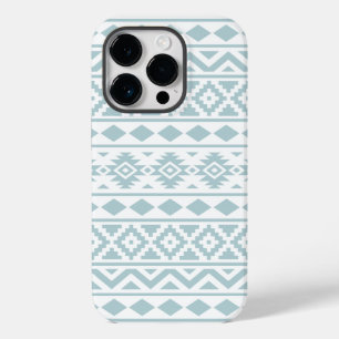 Aztec Essence Ptn III Anka Egg Blue på White