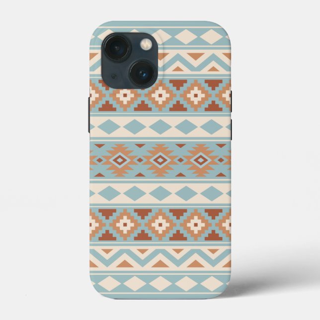 Aztec Essence Ptn IIIb Blue Cream Terracottas (Baksida)