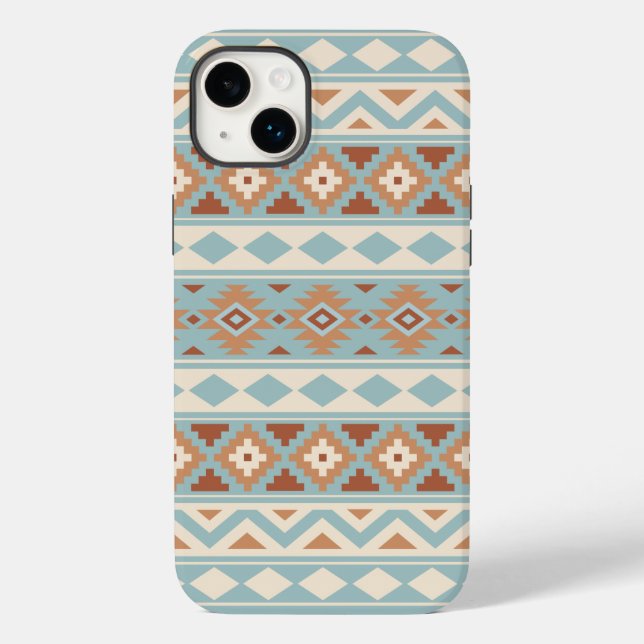 Aztec Essence Ptn IIIb Blue Cream Terracottas (Baksida)