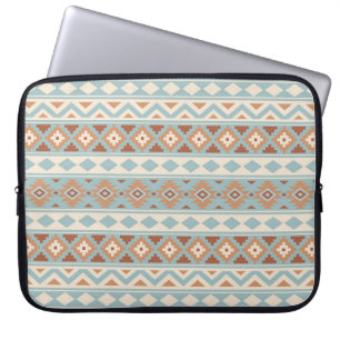 Aztec Essence Ptn IIIb Blue Cream Terracottas Laptop Fodral